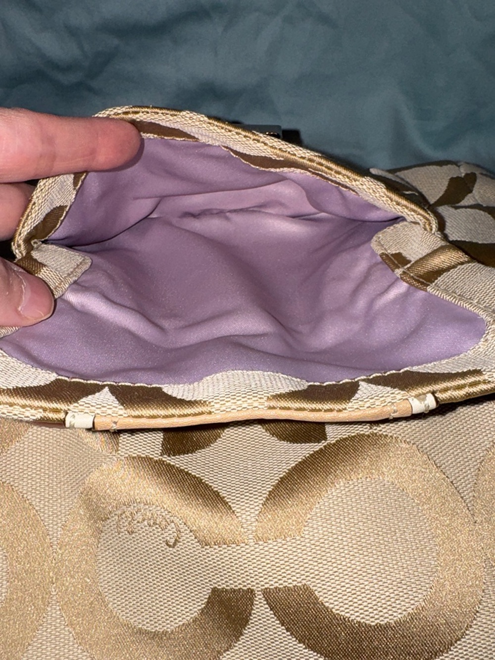 Coach Kristin Signature Op Art Hobo / Shoulder Bag - Picture 15 of 15